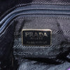 Secondhand Prada Metal Handles Tote Tessuto