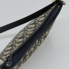 Christian Dior Vintage Trotter Shoulder Bag Canvas