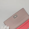 Secondhand Fendi Peekaboo Wallet Pink Leather Accessories
