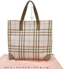 Secondhand Burberry Nova Check Tote Canvas and
