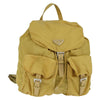 Secondhand Prada Double Front Pocket Backpack Tessuto
