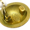 Chanel CC Round Earrings Metal
