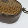 Fendi Vintage Zip Crossbody Bag Zucchino Canvas