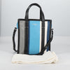 Secondhand Balenciaga Bazar Convertible Tote Striped