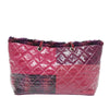 Chanel Funny Tweed Patchwork Tote Quilted Vinyl