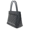 Chanel Medallion Tote Quilted Caviar