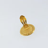 Secondhand Chanel Vintage Earring Gold Metal Jewelry