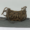 Balenciaga Le Cagole Giant Studs Chain Shoulder Bag Leather