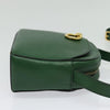 Secondhand Celine Shoulder Bag Green Leather Bags