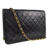 Chanel Vintage Square CC Flap Bag Quilted Lambskin