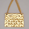 Chanel Vintage Medallion Flap Bag Brooch Metal