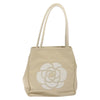 Secondhand Chanel Camellia Tote Beige Leather Bags