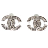 Chanel CC Clip-On Earrings Metal