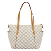Secondhand Louis Vuitton Totally Handbag Damier azur
