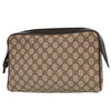 Gucci Zip Pouch GG Coated Canvas