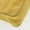 Secondhand Prada Hobo Tessuto Yellow Nylon Accessories