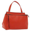 Secondhand Celine Edge Bag Orange Leather Bags