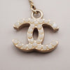 Secondhand Chanel CC Pendant Necklace Faux Pearls and