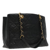 Chanel Grand Shopping Tote Quilted Caviar
