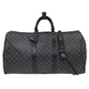 Louis Vuitton Keepall Bandouliere Bag Damier Graphite