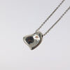 Tiffany & Co. Elsa Peretti Full Heart Necklace Silver 925