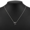 Tiffany & Co. Paloma Picasso Loving Heart Pendant Necklace Silver 925