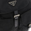 Secondhand Prada Double Front Pocket Backpack Tessuto