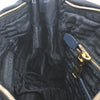 Prada Zip Convertible Shopping Tote Tessuto with Saffiano Leather