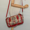 Burberry Pilgrim Satchel Haymarket Coated Canvas
