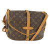 Louis Vuitton Saumur Handbag Monogram Canvas