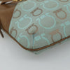 Salvatore Ferragamo Gancini Shoulder Bag Canvas
