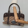 Christian Dior Vintage Trotter Handbag Canvas