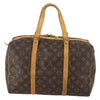 Louis Vuitton Sac Souple Handbag Monogram Canvas