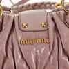 Miu Miu Coffer Convertible Satchel Matelasse Leather