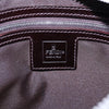 Fendi Vintage Double Pocket Zip Shoulder Bag Canvas