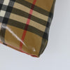 Secondhand Burberry Nova Check Tote Canvas and