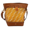Secondhand Fendi FF Logo Mon Tresor Bucket Bag