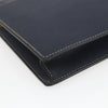 Secondhand Celine Clutch Bag Navy Leather Accessories
