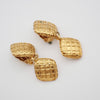 Secondhand Chanel Vintage Drop Clip On Earrings Crystal with