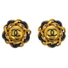 Secondhand Chanel CC Clip On Earrings