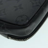 Louis Vuitton Double Phone Pouch Reverse Monogram Eclipse Canvas