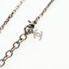 Chanel Vintage CC Pendant Long Necklace Metal
