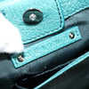 Secondhand Celine Orlov Handbag Turquoise Leather Bags