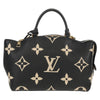Louis Vuitton Petit Palais Handbag Bicolor Monogram Empreinte Giant