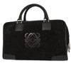 Secondhand Loewe Amazona Bag Black Suede Bags