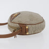 Secondhand Christian Dior Vintage Honeycomb Shoulder Bag Canvas and
