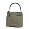 Gucci Vintage Bamboo Handle Tote Canvas