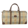 Secondhand Burberry Nova check boston bag