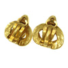 Secondhand Chanel Vintage CC Heart Clip-On Earrings