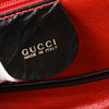 Gucci Vintage Convertible Bamboo Top Handle Bag Leather